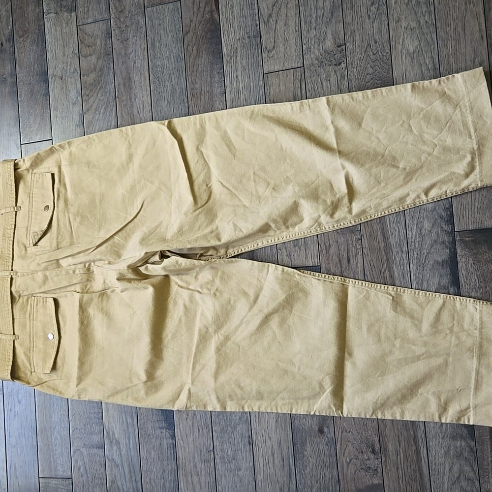 Banana Republic Tan Chinos Relaxed Fit Women's Size 18 - Picture 4 of 8